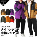 ジャケット メンズ LOGOS ロゴス 中綿 ナイロン 暖か アウトドア キャンプ 山のぼり トレッキング