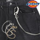 Dickies ディッキーズ カラビナ ウォレットチェーン キーチェーン ブラック ゴールド シルバー キーホルダー キーリング フック ホルダー メンズ レディース おしゃれ