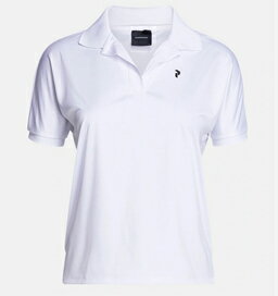 PeakPerformance ピークパフォーマンス Women 039 s W Illusion SS Polo レディース ポロシャツ White