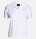 PeakPerformance ピークパフォーマンス Women's W Illusion SS Polo レディース ポロシャツ White