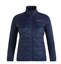 PeakPerformance ピークパフォーマンス Women 039 s W Helium Down Hybrid Jacket Blue Shadow レディース ハイブリッドダウンジャケット