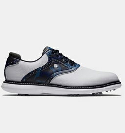 フットジョイ FootJoy Traditions #57945 White/Navy Camo