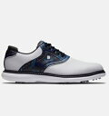 tbgWC FootJoy Traditions #57945 White Navy Camo