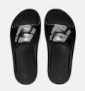 フットジョイ FootJoy FJ x OOFOS OOahh Sport Slide Black リカバリーサンダル