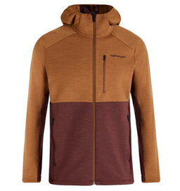 Peak Performance ピークパフォーマンス Vertical Mid Zip Hood Honey Brown ミッドレイヤー