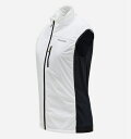 Peak Performance ピークパフォーマンス 23-24 Insulated Wind Vest Offwhite/Black 3