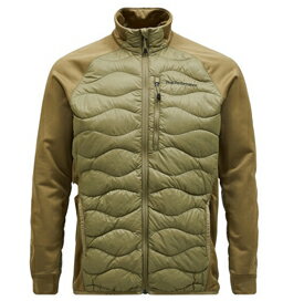 楽天G-SelectPeak Performance ピークパフォーマンス 23-24 Helium Down Hybrid Jacket Snap Green ハイブリッドジャケット