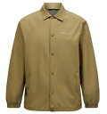 Peak Performance s[NptH[}X 2L Coach Jacket Snap Green R[`WPbg