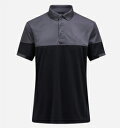 PeakPerformance ピークパフォーマンス 24 Player Block Polo Black/Motion Grey