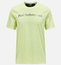 PeakPerformance ピークパフォーマンス Alum Light Short Sleeve Sunny Adventure 化繊Tシャツ