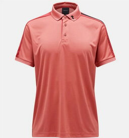 PeakPerformance ピークパフォーマンス Player Polo Trek Pink/Softer Red