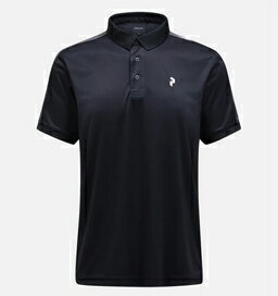 PeakPerformance ピークパフォーマンス 24 Player Polo Black/Motion Grey