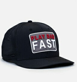 GHOST GOLF GHOST GOLF ゴーストゴルフ PLAY BAD FAST SNAPBACK BLACK スナップバックキャップ カリフォルニア生まれのゴルフブランド "GHOST GOLF" 通気性が良くストレッチ性のある吸汗・速乾素材使用した、6パネル構造のキャップです。 Material : 100％ポリエステル Size : One Size Adjusteble &nbsp;