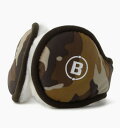 BRIEFING ブリーフィング CAMO EAR MUFF BROWN イヤーマフ