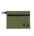 Jones ジョーンズ Zipper Pouch - Olive ポーチ