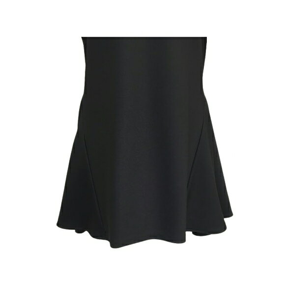 【10%OFFクーポン発行中】トワレ チュニック サイドフレア ブラック L toilette サイズ3大人かわいい服 ディリーウェアー 416-096 30代 40代 50代 60代 ミセス 大人スタイル 若見え 洋服 服 大人上品