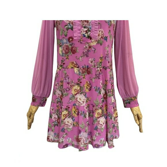 【アウトレット50％OFFセール】スーパービューティー チュニックカットソー パワーネット 胸元リボンデザイン 2422003 ピンク 2024年秋冬 大人かわいい服 ミセス レディース キレイメ アパレル 女性 30代 40代 50代 60代 大人スタイル 若見え 洋服 服