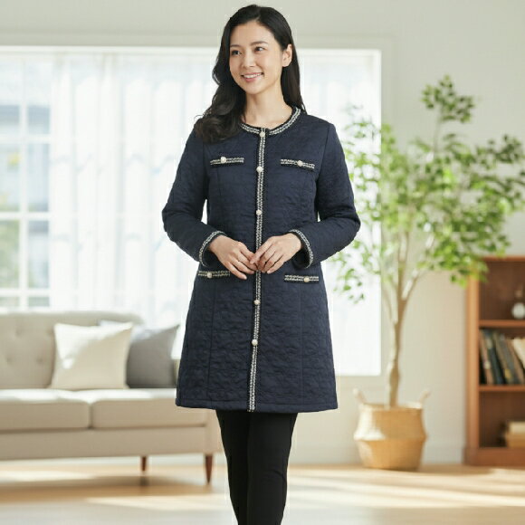 65000円 新品 ポンヌフ アンサンブル セット【ワンピース と コート】S 65000円 新品 ポンヌフ アンサンブル セット【ワンピース と コート】S