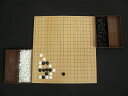 折れ碁盤+プラスチック碁石セット☆人気のお手軽囲碁セット!!プレゼントにも最適です。