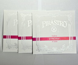 【GW限定ポイント10倍！】PIRASTRO　SYNOXA　バイオリン弦セット　ADGセット（A4132，D4133，G4134）　4/4用　ピラストロ　シノクサ