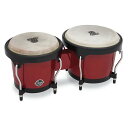 LP エルピー ボンゴ LPA601F-RD LP Aspire Fiberglass Bongos Black Hardware