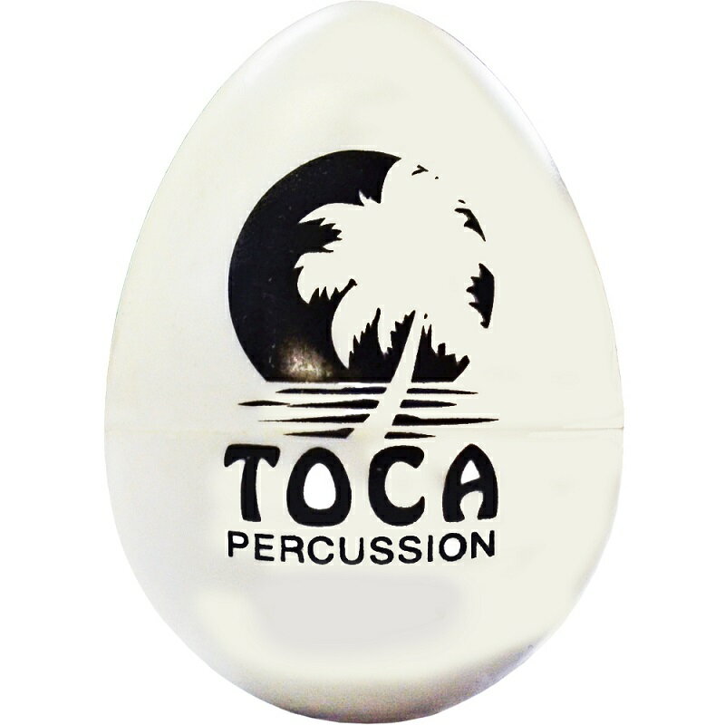 TOCA T-2105 White Egg Shakers(10/box) ☆T2105 エッグシェイカー 10個セット　マラカス　シェーカー　Percussion パ…