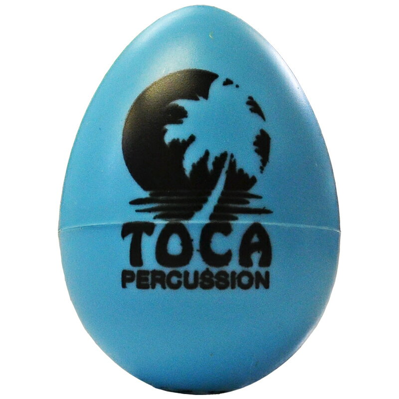 TOCA T-2106 Egg Shaker Rainbow BL　T2106 Rainbow BL エッグシェイカー ブルー 1個　マラカス　シェーカー　Percussion パーカッション　トカ【smtb-KD】【RCP】