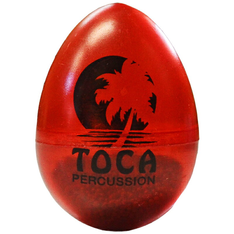 TOCA T-2104 Egg Shaker Gel RD　T2104 Gel Assorted RD エッグシェイカー レッド 1個　マラカス　シェーカー　Percussion パーカッション　トカ【smtb-KD】【RCP】