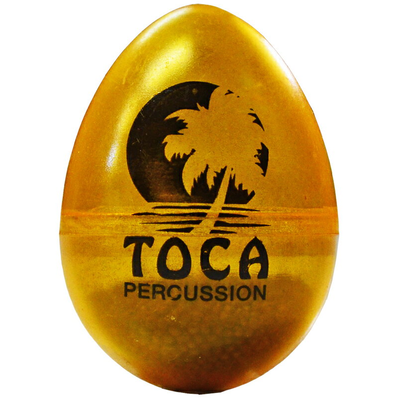 TOCA T-2104 Egg Shaker Gel YL　T2104 Gel Assorted YE エッグシェイカー イエロー 1個　マラカス　シェーカー　Percussion パーカッション　トカ【smtb-KD】【RCP】