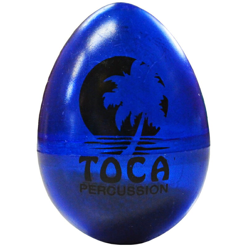 TOCA T-2104 Egg Shaker Gel BL　T2104 Gel Assorted BL エッグシェイカー ブルー 1個　マラカス　シェーカー　Percussion パーカッション　トカ【smtb-KD】【RCP】