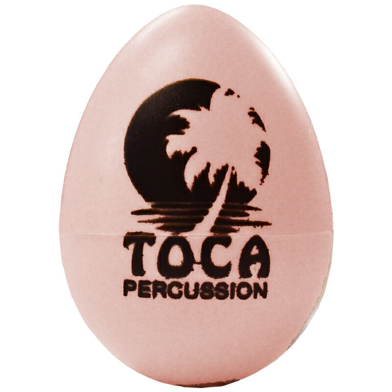 TOCA T-2106 Egg Shaker Rainbow PK　T2106 Rainbow PK エッグシェイカー ピンク 1個　マラカス　シェーカー　Percussion パーカッション　トカ【smtb-KD】【RCP】