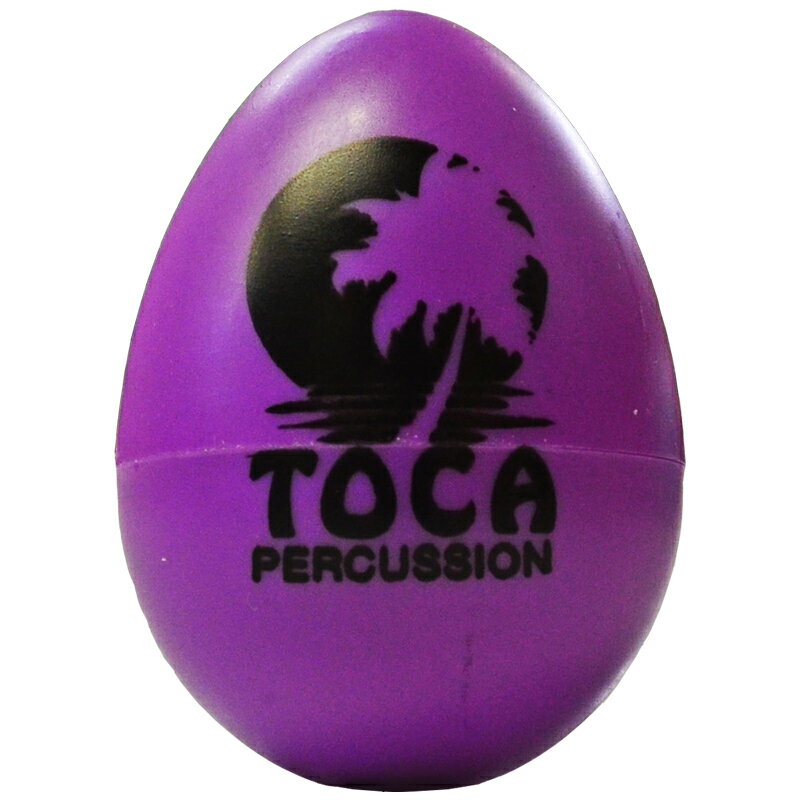 TOCA T-2106 Egg Shaker Rainbow PR T2106 Rainbow PR エッグシェイカー パープル 1個 マラカス シェーカー Percussion パーカッション トカ【smtb-KD】【RCP】