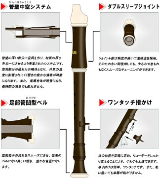 AULOS/アウロス アルトリコーダー ロビン 209B(E) イギリス/バロック式 学校、教育現場で絶大な信頼を誇る高品質リコーダー【smtb-kd】【RCP】