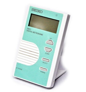 【7月17日までポイント10倍！】SEIKO デジタルメトロノーム DM71G ミントグリーン カードサイズで使いやすい！ セイコー