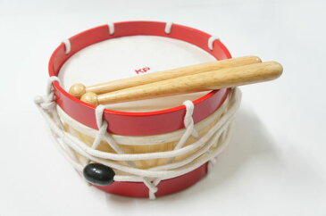 【ラッピング可】キッズパーカッション　KP-320/KD/RE　キッズドラム　太鼓　たいこ　Kids Percussion　MUSIC FOR LIVING　NAKANO　ナカノ　楽器玩具　知育玩具【smtb-KD】【RCP】【P2】