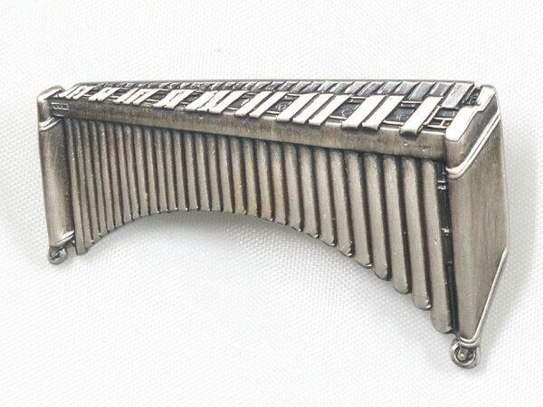 PICKBOY ブローチ コントラバス シルバー MM-80P/CB/S