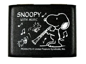 SNOOPY with Music　SCL-05　ブラック　5枚収納　SCL05　B♭クラリネット用リードケース　スヌーピーバンドコレクション