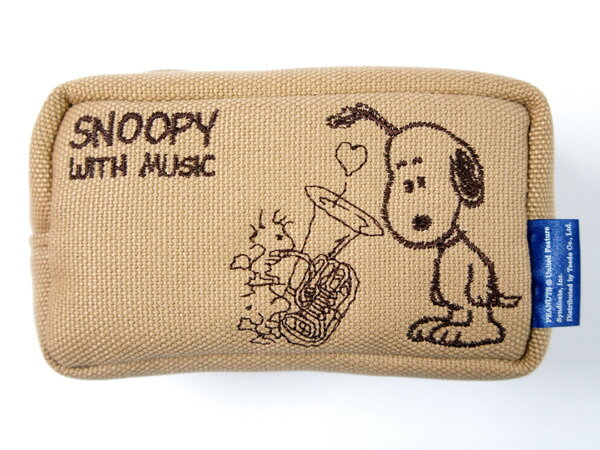 SNOOPY with Music SMP-TUBG チューバ マウスピースポーチ スヌーピーバンドコレクション/SNOOPY BAND COLLECTION