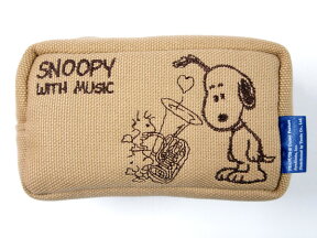 【29日までポイント10倍】SNOOPY with Music　SMP-TUBG　チューバ　マウスピースポーチ　スヌーピーバンドコレクション/SNOOPY BAND COLLECTION