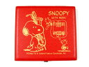 【29日までポイント10倍】【ポスト投函】SNOOPY with Music SBS05R/SBS-05R レッド バリトンサックス用リードケース 5枚収納可能 スヌーピーバンドコレクション/SNOOPY BAND COLLECTION