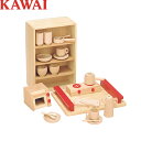 【10日までポイント10倍】【ラッピング無料！】KAWAI　抗菌ままごとあそびトレイセット　8013　木製　ごっこ遊びトイ　知育玩具　おもちゃ　カワイ　河合楽器製作所【楽ギフ_包装選択】【楽ギフ_のし宛書】【smtb-kd】