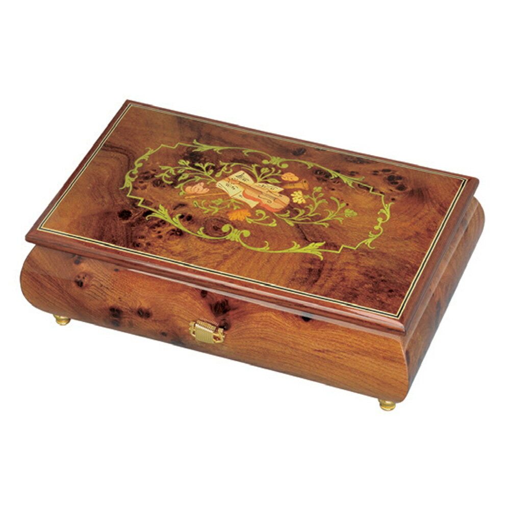 【26日までポイントUP】イタリア製象嵌ボックス 50弁オルフェウス ニデックインスツルメンツ オルゴール