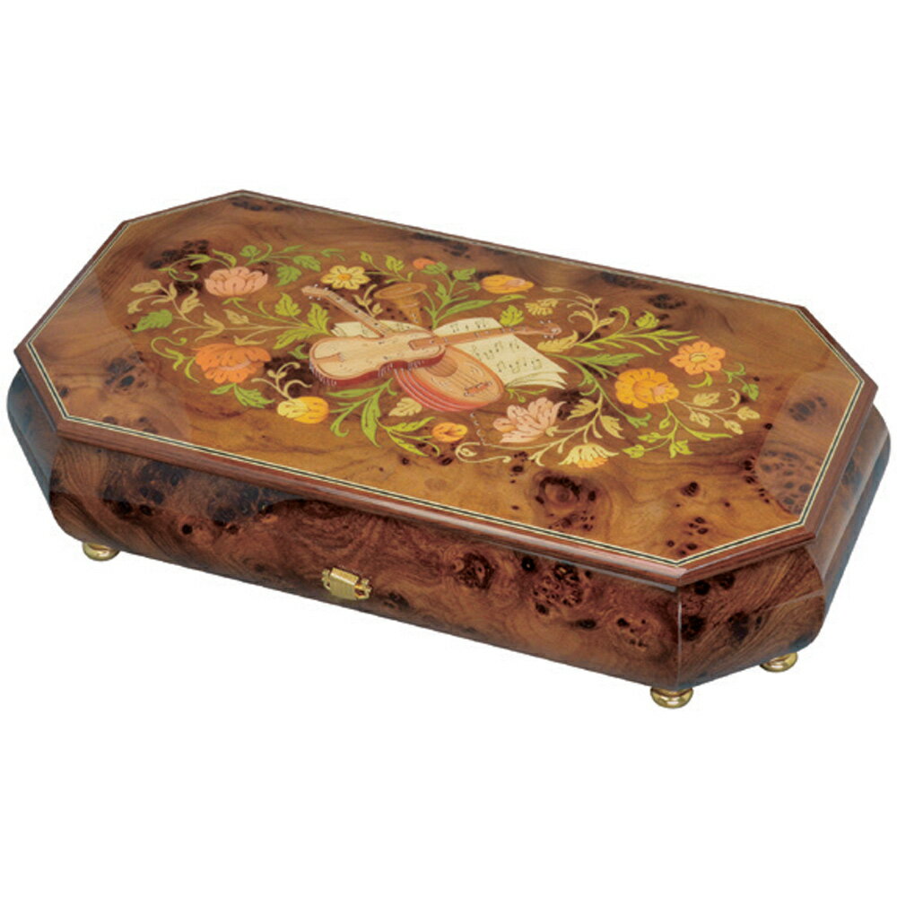 【26日までポイントUP】イタリア製象嵌ボックス：72弁オルフェウス ニデックインスツルメンツ オルゴール