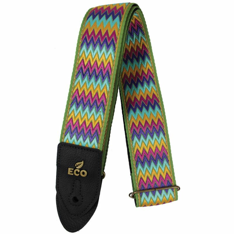 【10日までポイントUP】【クロス付も選べる】Basso ギターストラップ EcoStrap Guitar Indian IIndian01