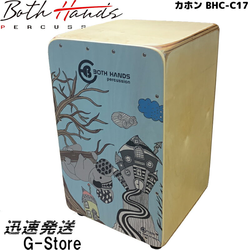 【15日までポイント10倍】BothHands PERCUSSION カホン BHC-C17 収納バッグ付 TEENAGER CAJON お子様に最適なサイズ …