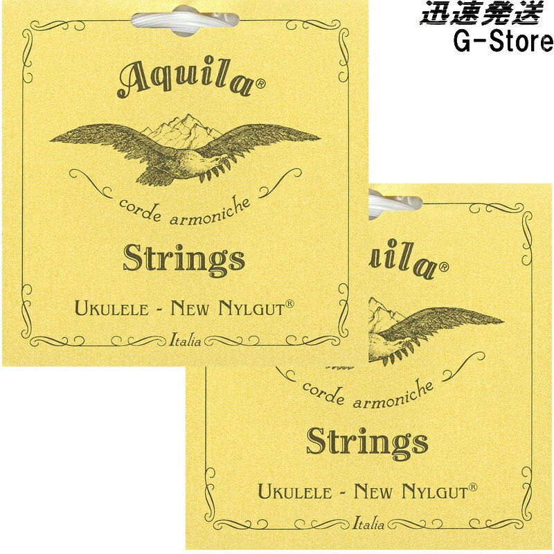 AQUILA コンサートウクレレ弦 LOW-G単品弦(単線) AQ-LOW-G/C×2本 9U アキーラ UKULELE STRINGS