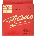 【R.Cocco Senior Handmade Strings】 伝説的なクオリティの高さを誇る弦として評価の高いハンドメイド弦製作の先駆者的ブランドが、復活しました。 諸事情により、非常に惜しまれつつも、その工房を一旦閉めざるを得なかったのですが、やはりその人気とクオリティに対する信頼はとても根強く、その弦の製作を再開するに至るまでにはあまり時間がかからず、それはある意味必然的な出来事でした（かつての工房はアメリカのニュージャージーにありましたが、現在はイタリアになっています）。 4-STRING ELECTRIC BASS NICKEL ROUND WOUND ■RC 4 F(N)：（ゲージ）45 65 80 100 ※他のサイトでも在庫共有しております。 在庫ありの表記でも完売していることもございますのでお急ぎの場合は事前にお問い合わせください。