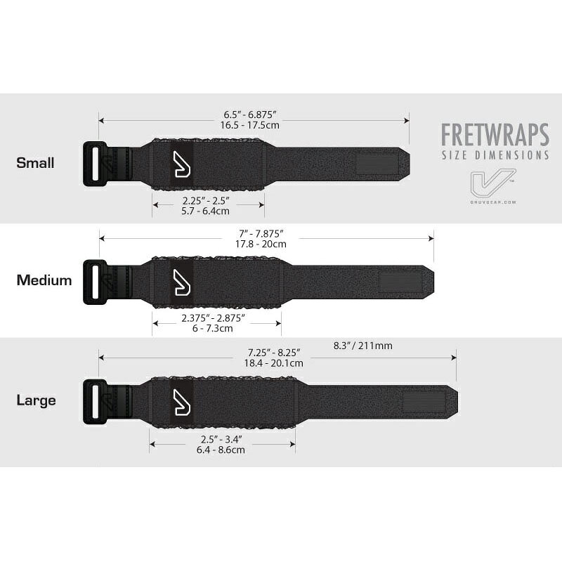 【マラソン期間はポイントUP】【サイズが選べる】GRUVGEAR フレットラップス FW1-R...