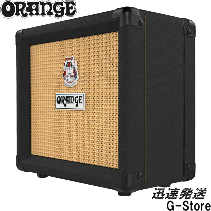 【9日20時からポイント10倍】ORANGE AMP CRUSH12 BLACK クラッシュ12 12W出力ギターアンプ ヘッドフォン端子付 CRUSHシリーズ