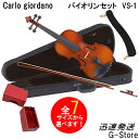 y29܂Ń|Cg10{zyTCYIׂzJEW_[m oCIZbg X^[^[Zbg VS-1 Carlo giordano Violin Starter Set